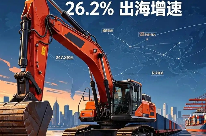 湖南工程机械出海增速超26%：智能化转型如何重塑机电安装行业新格局